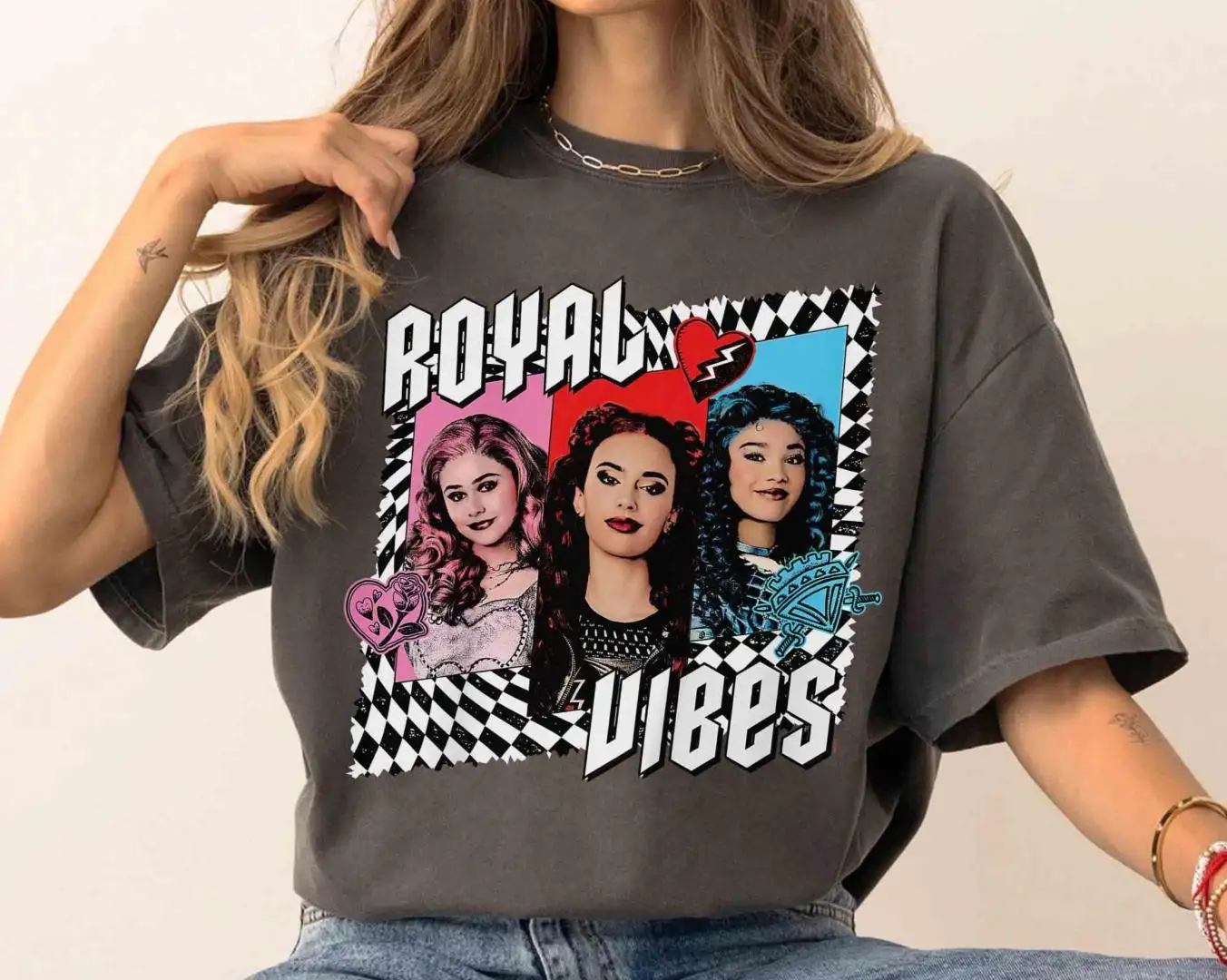 Disney Descendants 4 Royal Vibes Shirt for Family