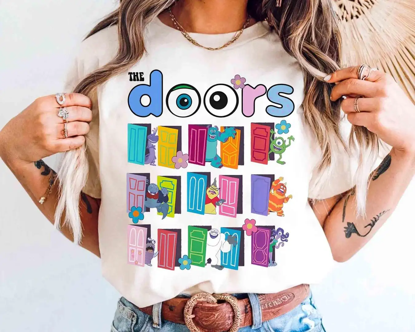 Monsters Inc Retro Disney Shirt for Family Disneyland Trip