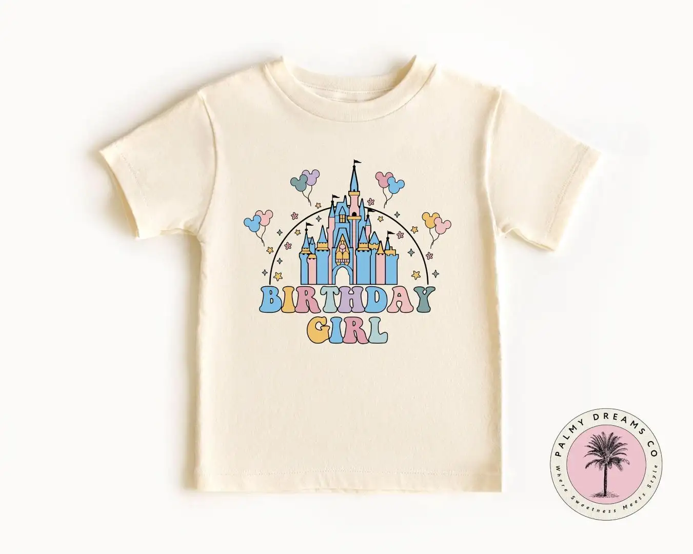 Disney Birthday Girl Shirt for Kids Party