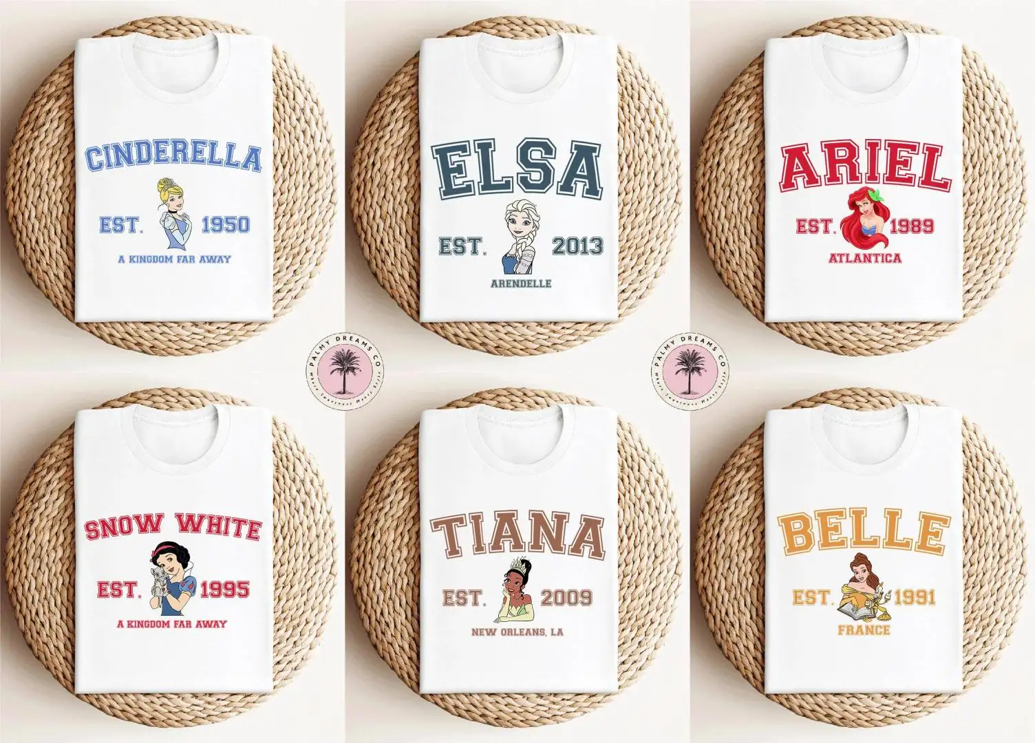 Disney Princess Shirt for Girls Birthday & Gifts