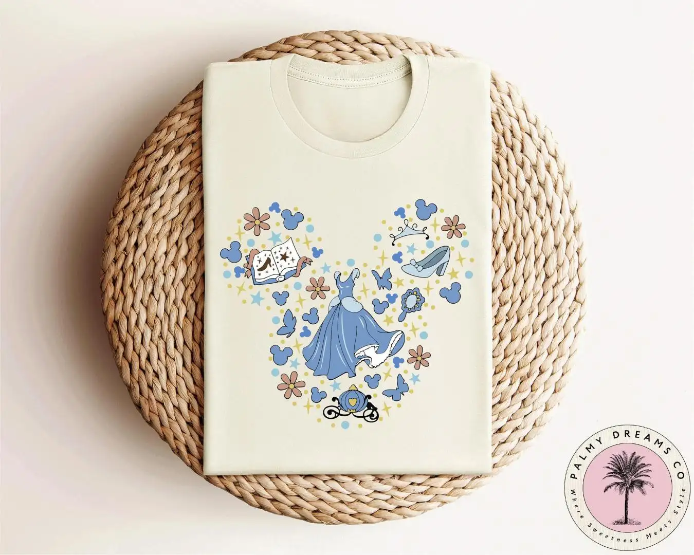 Disney Cinderella Princess Shirt for Girls Birthday Gifts