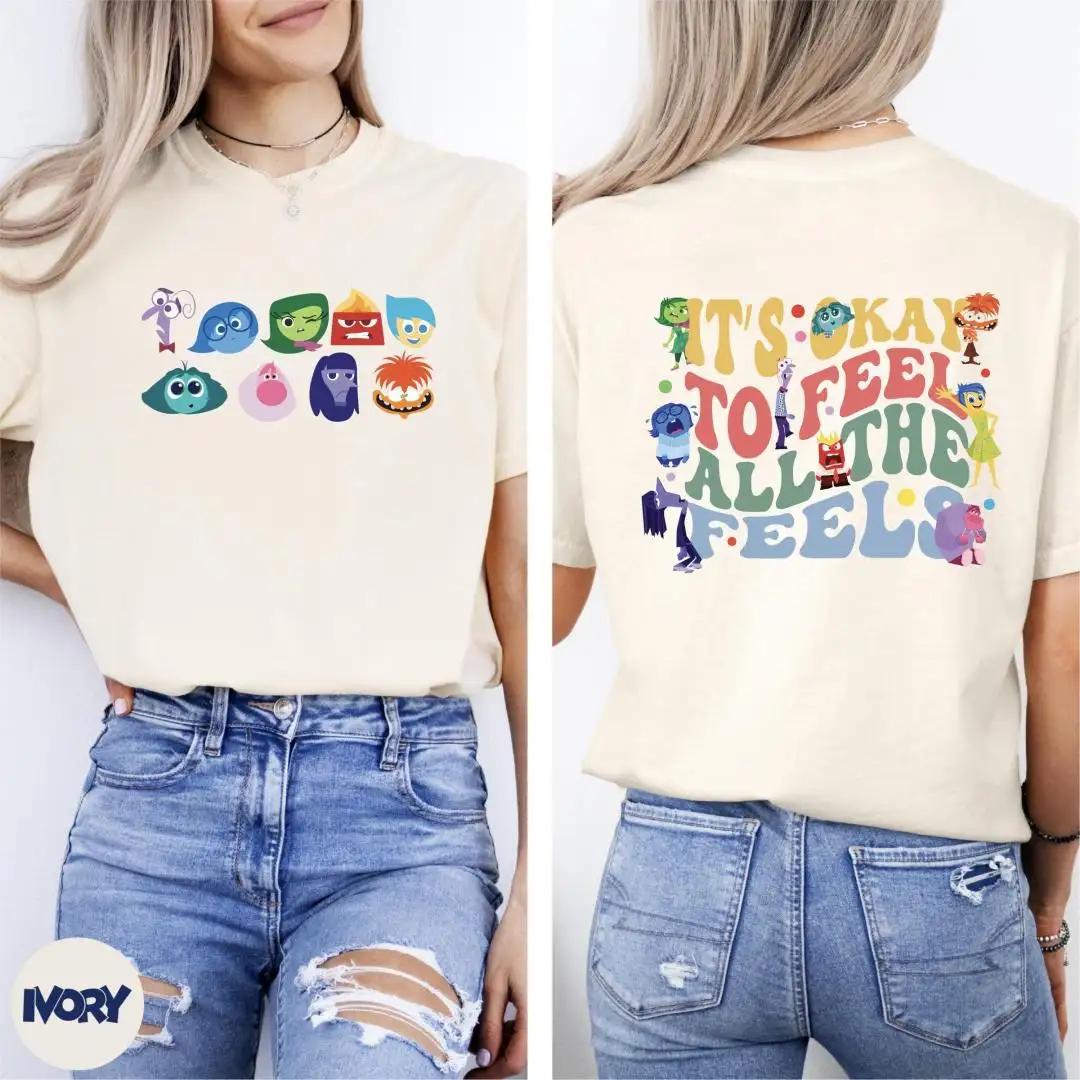Pixar Inside Out Disney Feelings Shirt