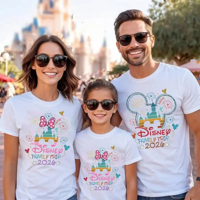 Custom Disneyland 2026 Vacation Family Shirt