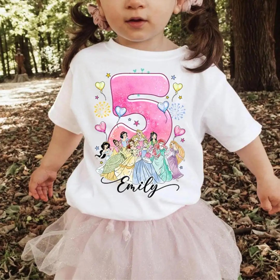 Personalized Disneyland Birthday Princess Shirt