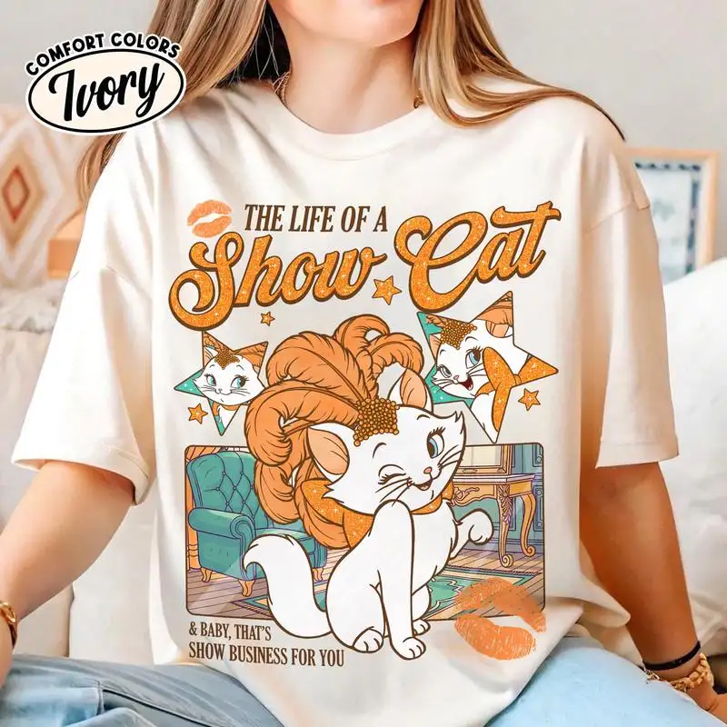 Disney Aristocats Marie Cat Lover Gift Shirt