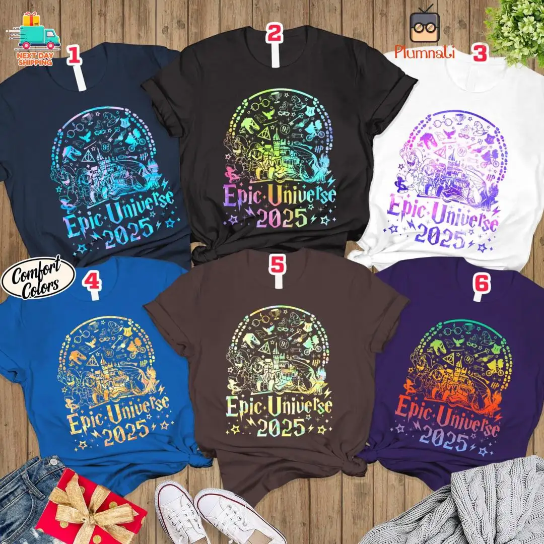 Universal Studios Epic Universe Family Vacation Shirt