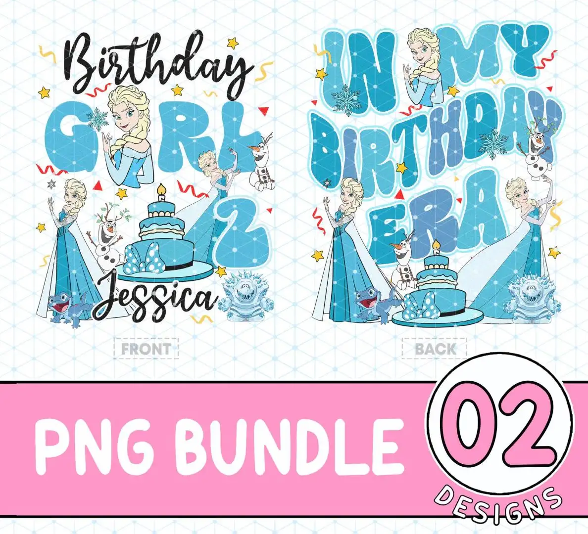 Frozen Birthday Girl Shirt for Disneyland Trip