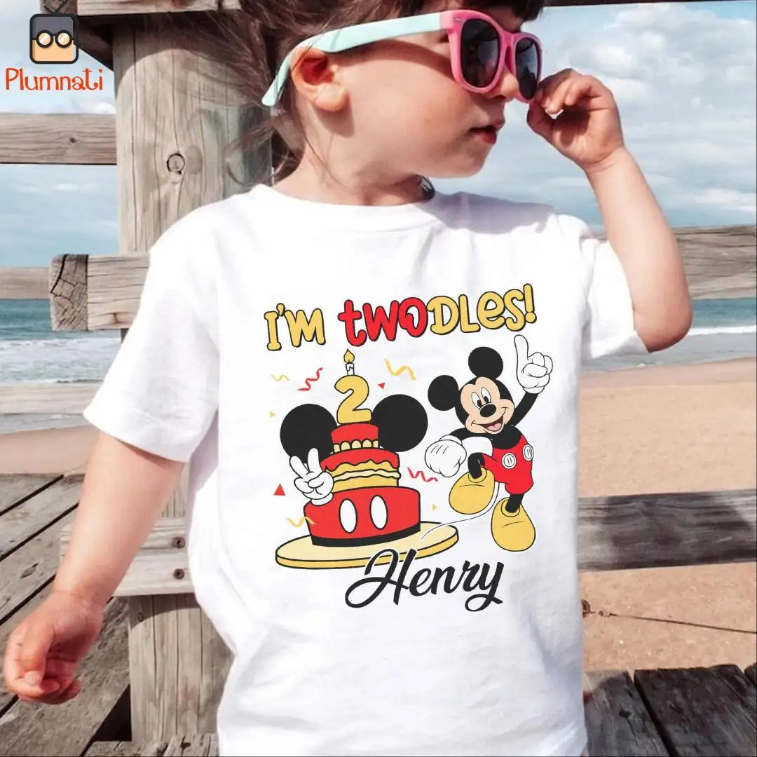 Disney Mickey Mouse Twodles 2nd Birthday Shirt