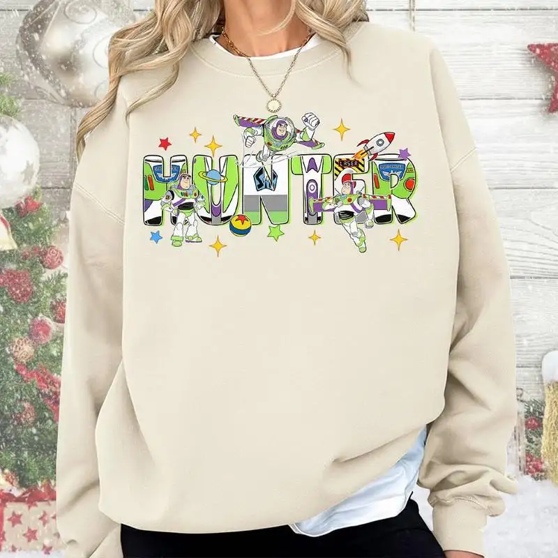 Custom Buzz Lightyear Disneyland Shirt for Family Trip