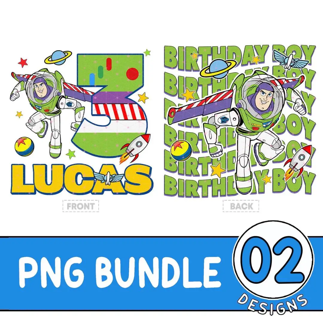 Toy Story Buzz Lightyear Birthday Boy Shirt