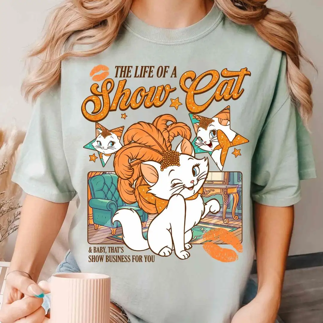 Disneyland Marie Cat Shirt for Cat Lovers
