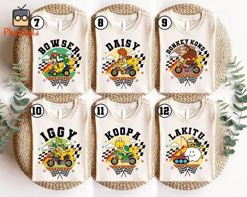 Super Mario Kart Shirt for Epic Universe Family