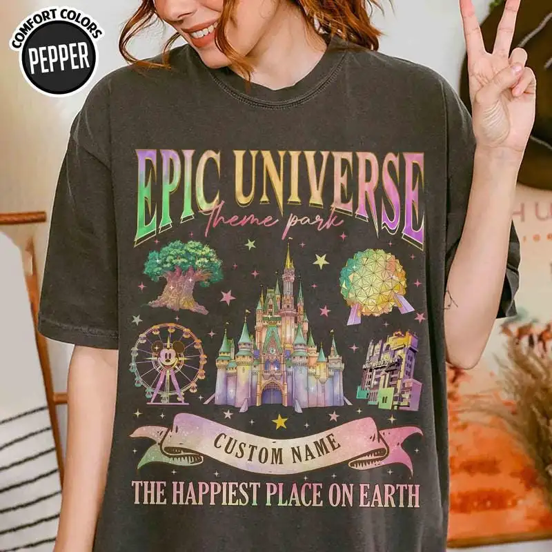 Personalized Epic Universe Family Vacation Shirt