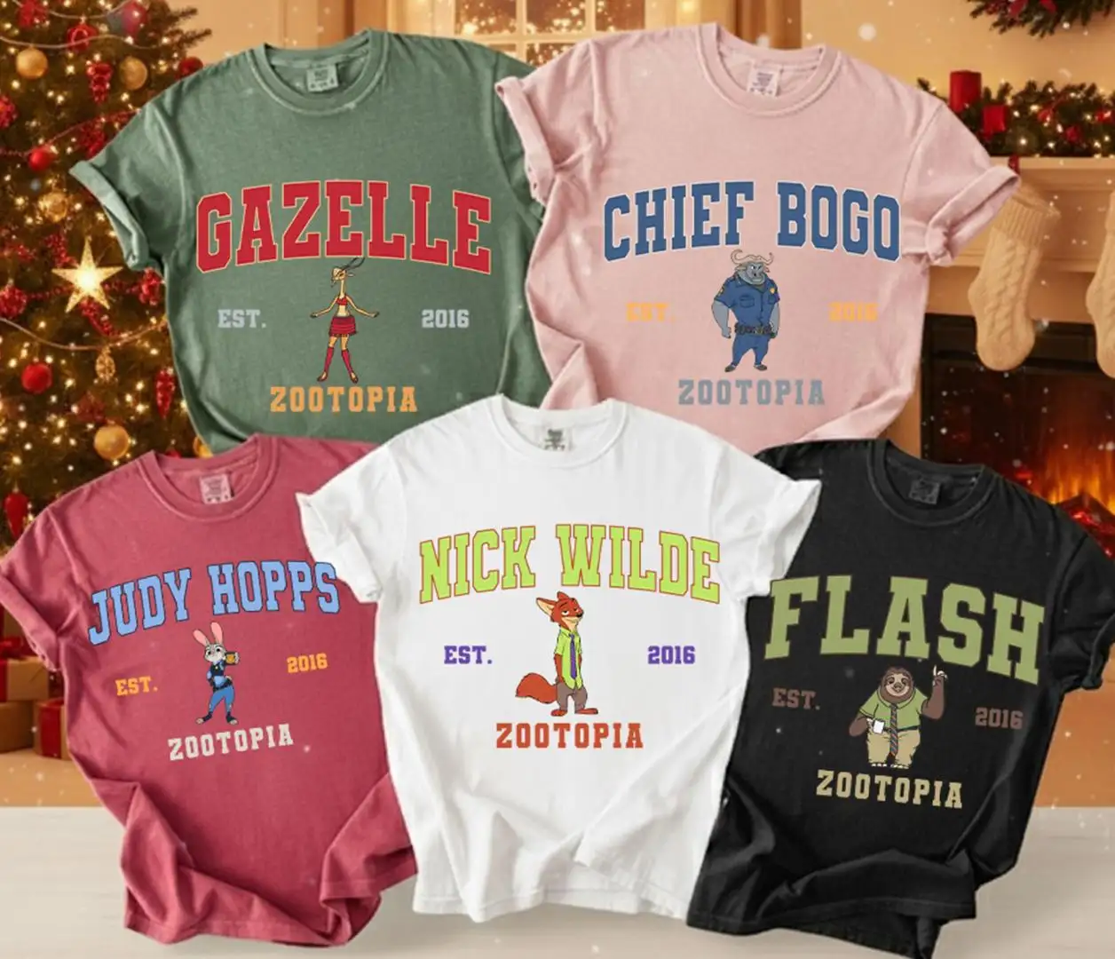 Zootopia Disneyland Vacation Shirt for Family