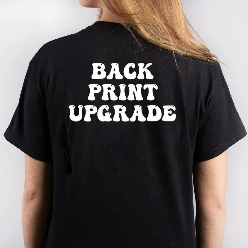 Custom Back Print Shirt for Youth