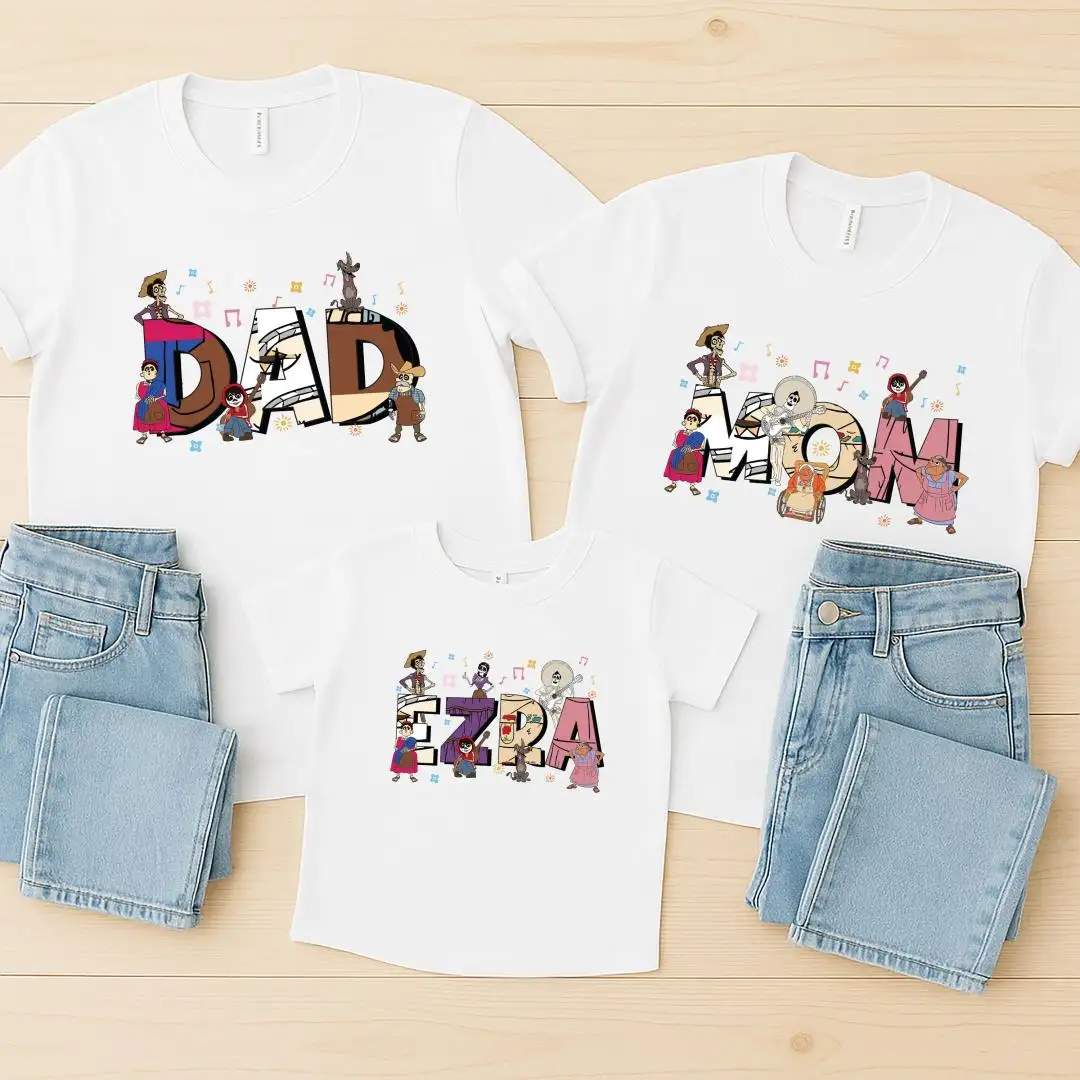Disney Pixar Coco Shirt for Family Dia de Muertos