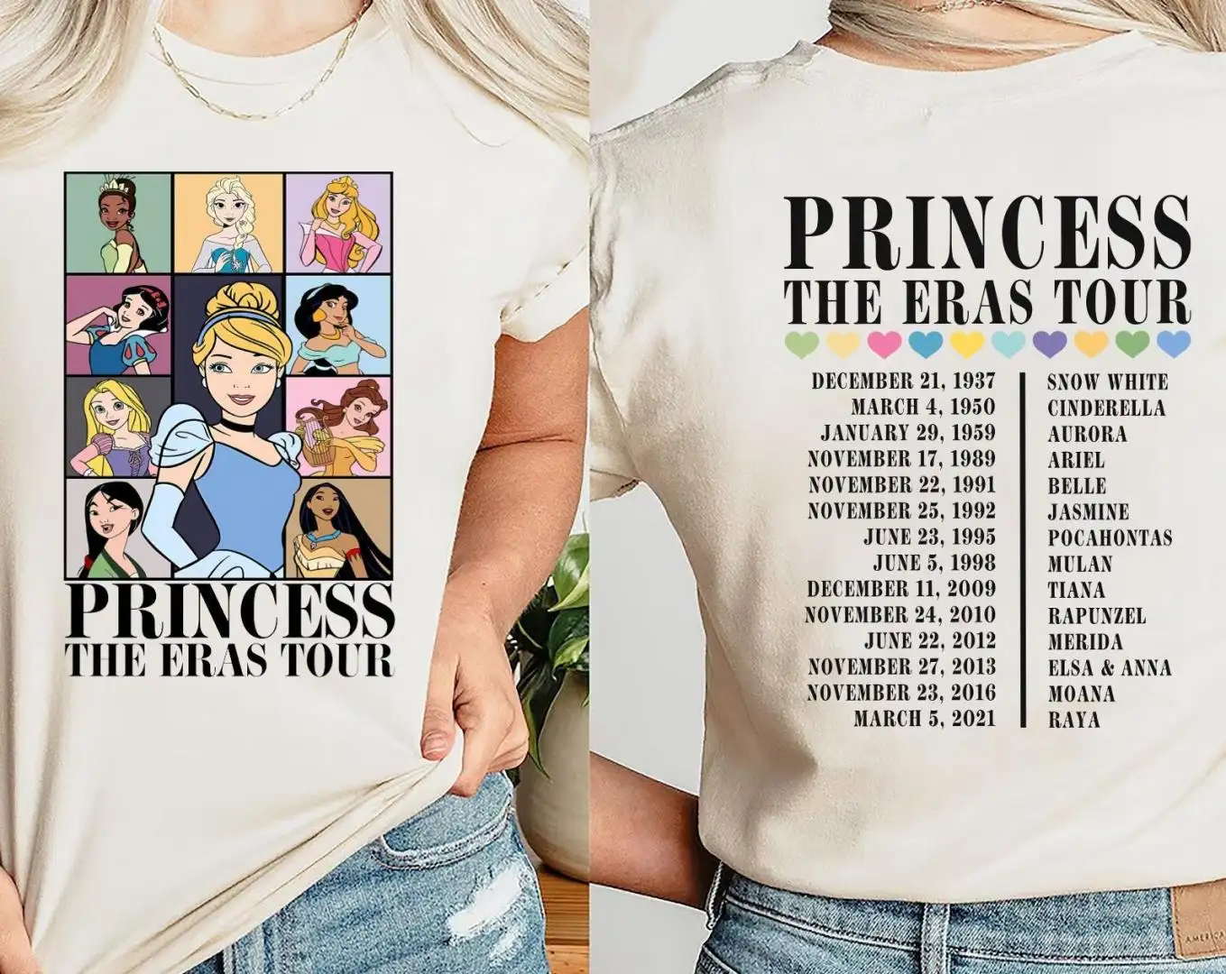 Cinderella Princess Tour Shirt for Family Vacation