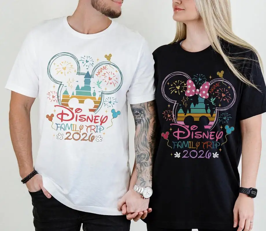 Custom Disneyland 2026 Vacation Shirt for Family