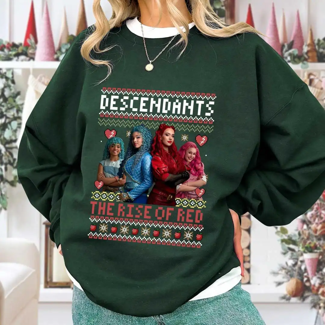Disney Descendants Ugly Christmas Shirt for Family
