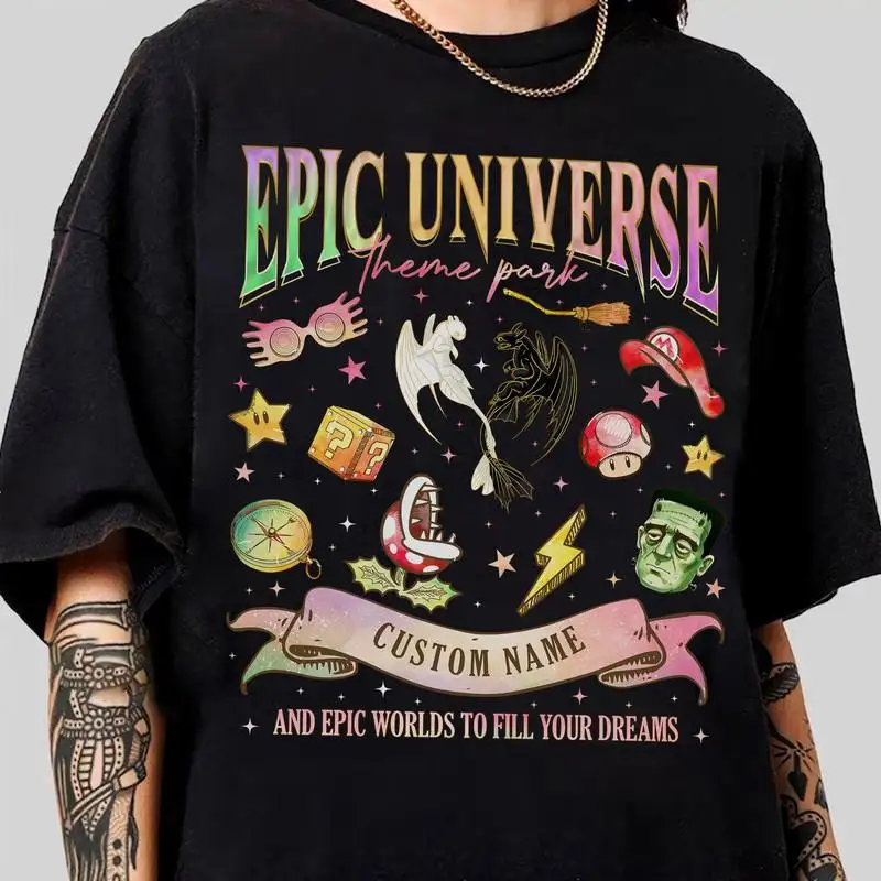 Personalized Epic Universe Family Vacation Shirt