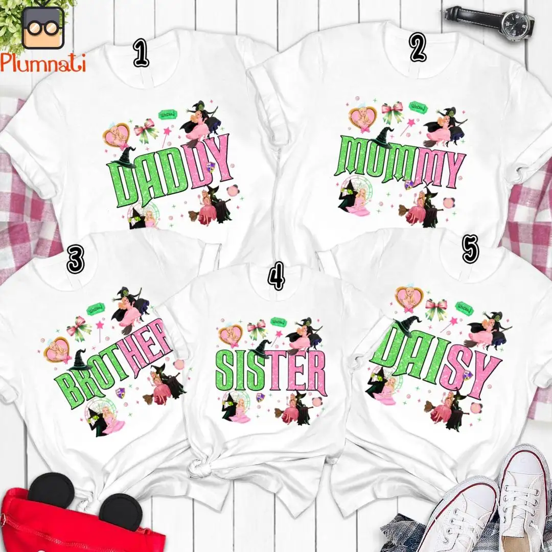 Custom Wicked Movie Birthday Shirt For Fans