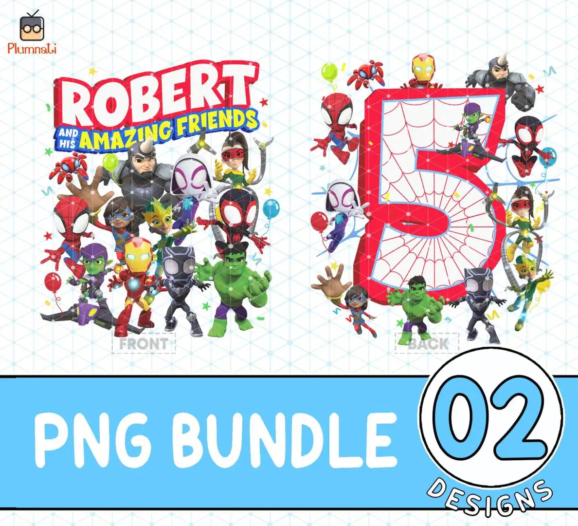 Superhero Birthday Boy Shirt for Family