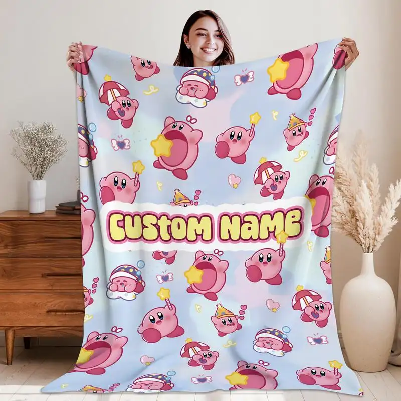 Custom Kirby Video Games Shirt for Birthday Gifts