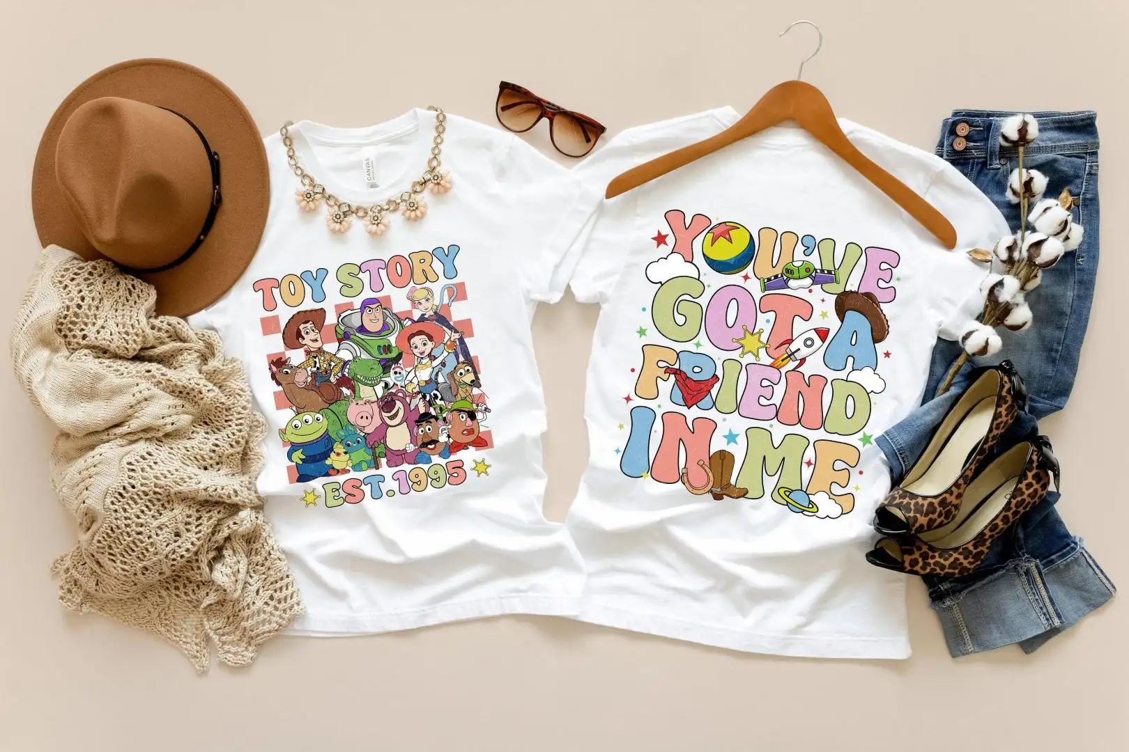 Toy Story 1995 Disney Movie Shirt For Family