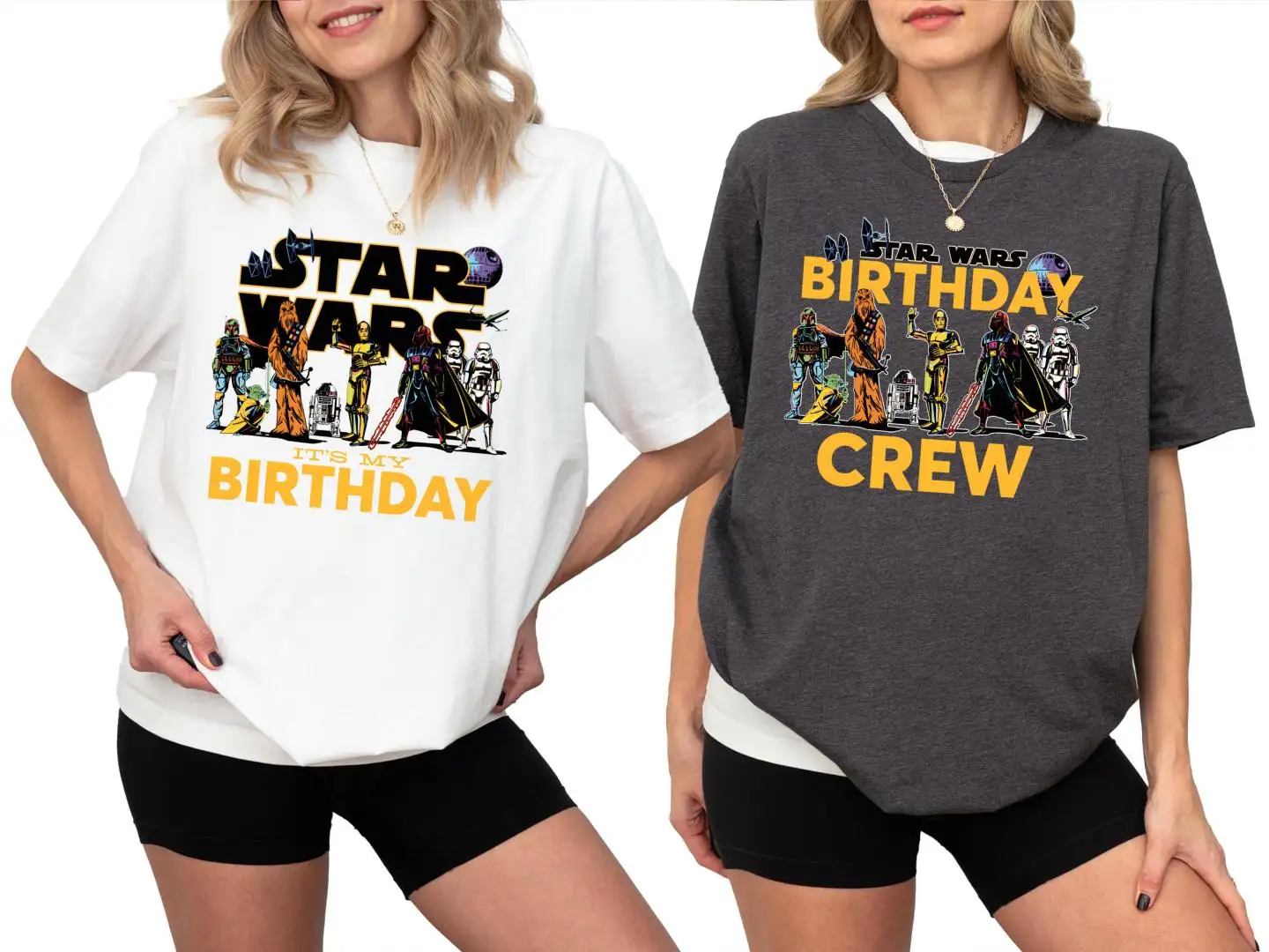 Star Wars Birthday Shirt for Family Party Crew