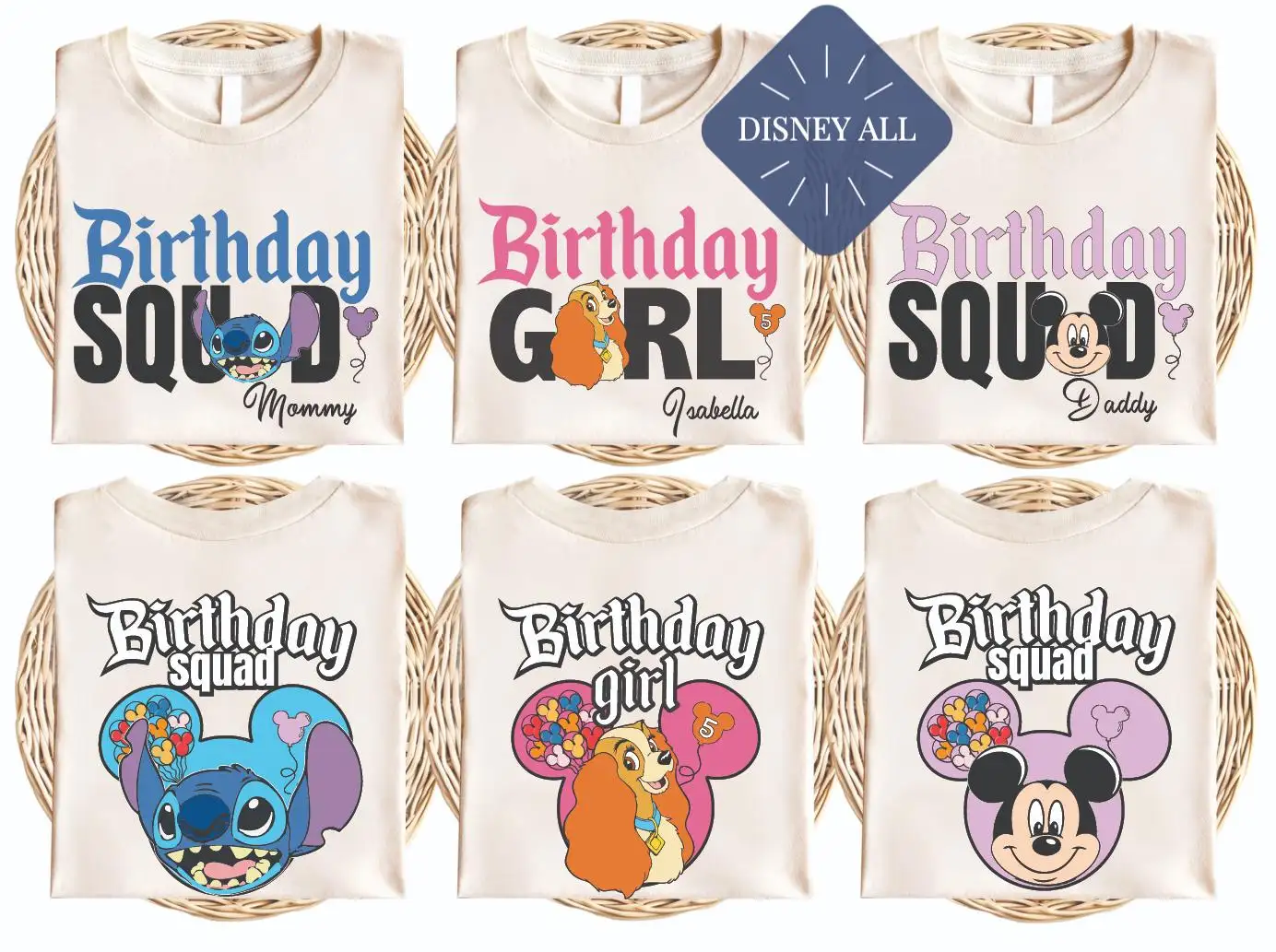 Disney Birthday Squad Shirt for Kids