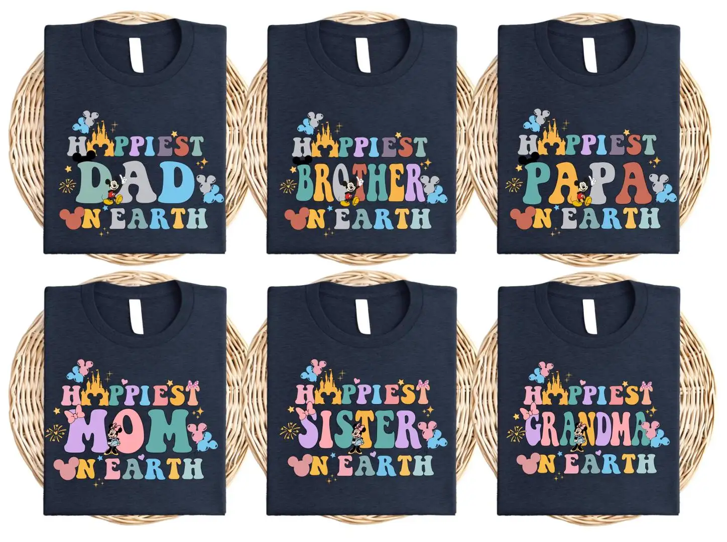 Disney Family Matching Shirt For Mom And Dad