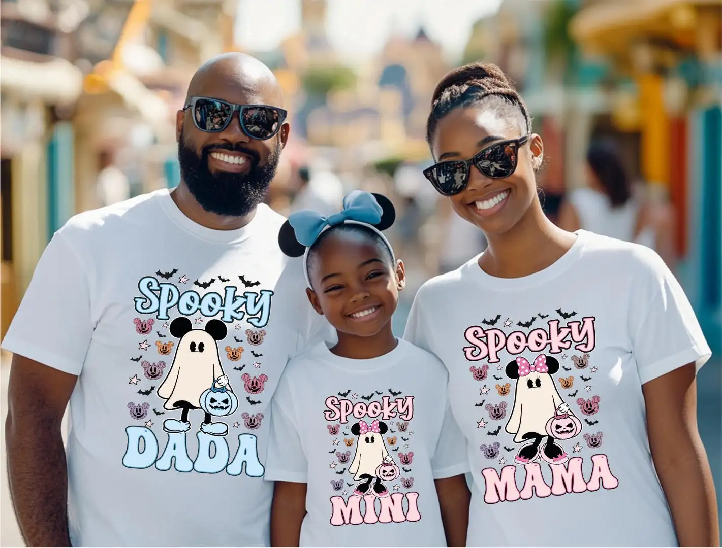 Disneyland Halloween Family Trip Spooky Mama Shirt