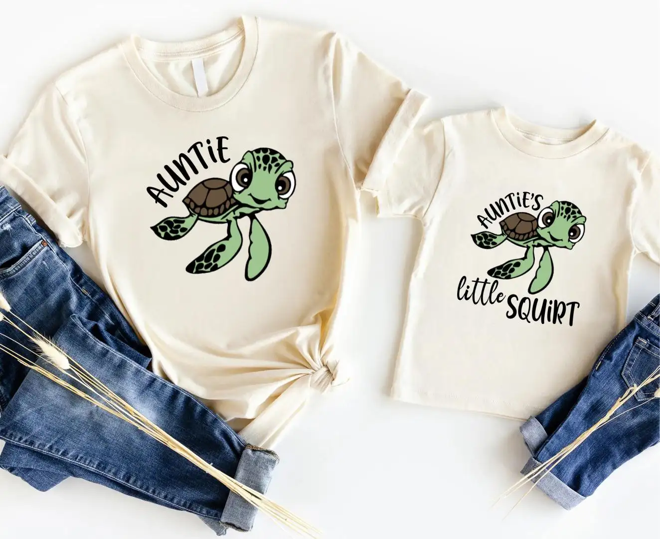 Auntie & Niece Matching Shirts Gift Set