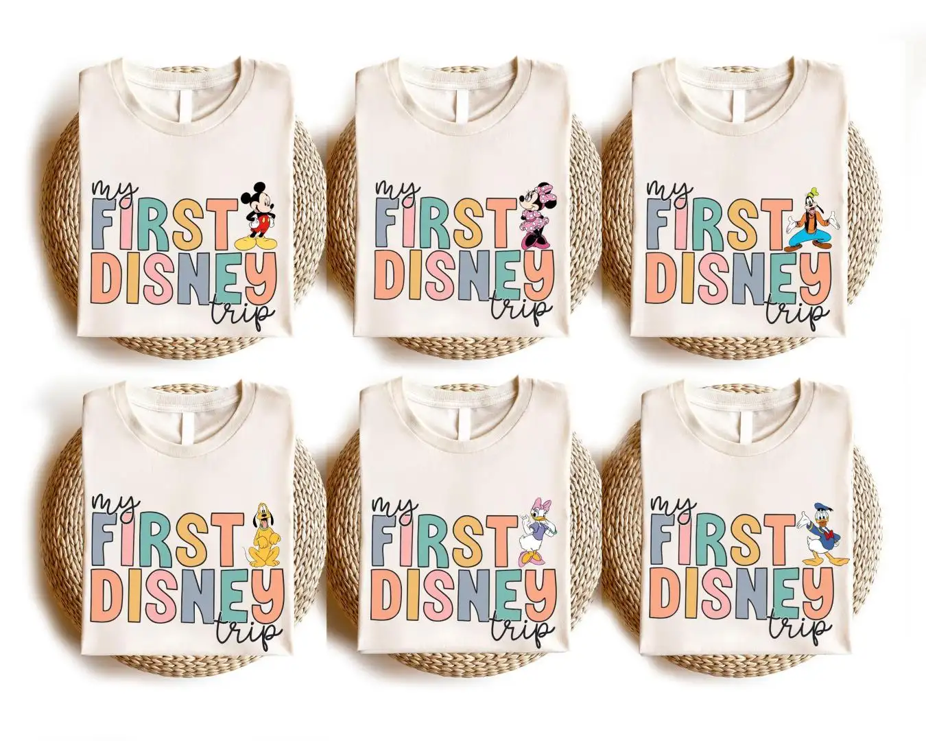 My First Disney Trip Shirt for Family Birthday