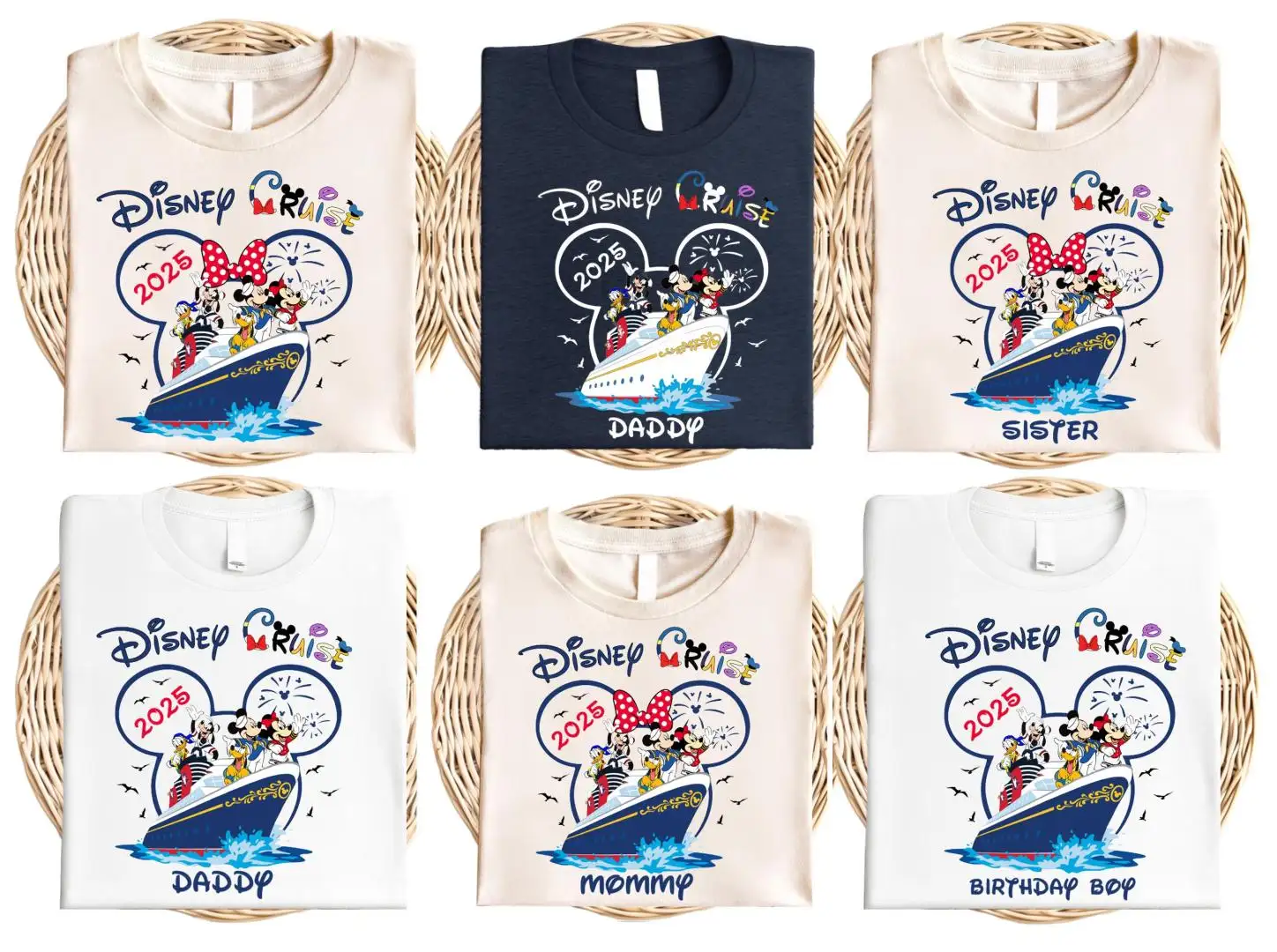 Disney Cruise 2025 Family Vacation Shirt