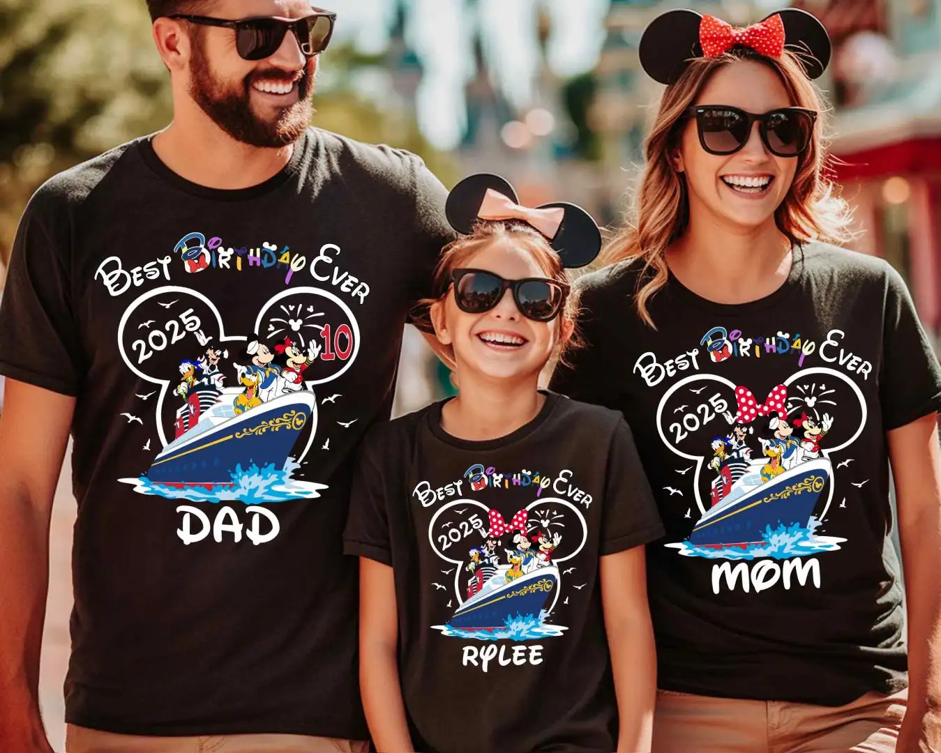 Disney Cruise Birthday Shirt for Family Vacation