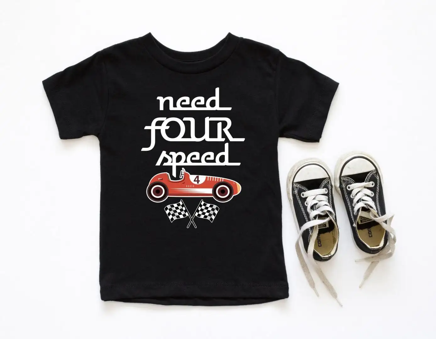 Car Race Birthday Shirt for Boys