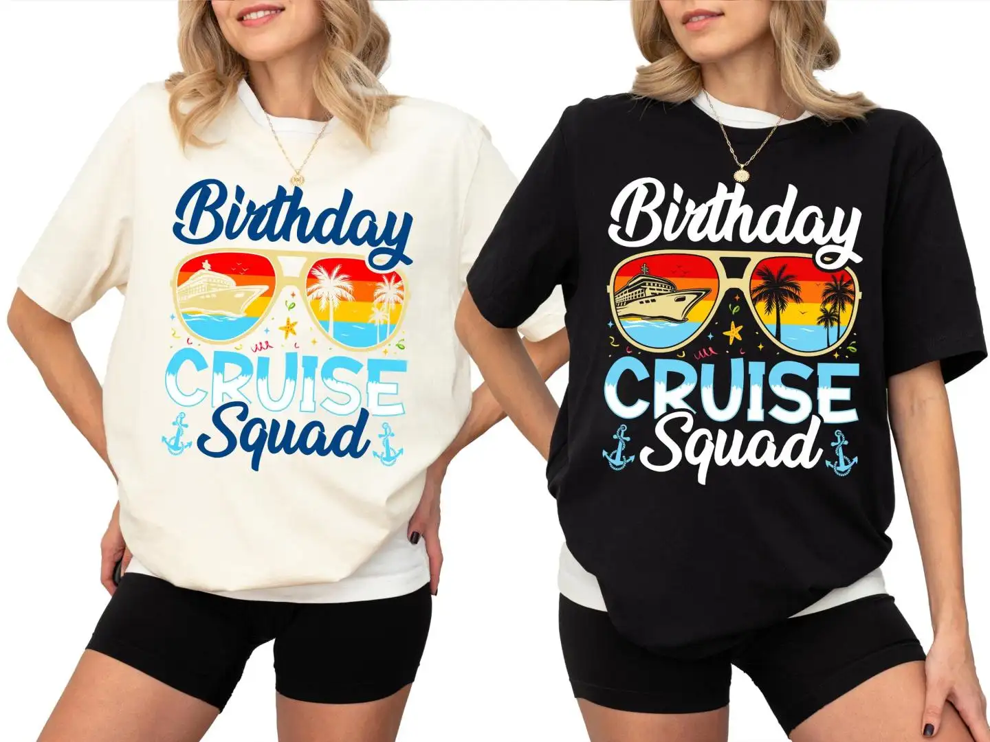 Birthday Cruise Squad Shirt for Family Vacation