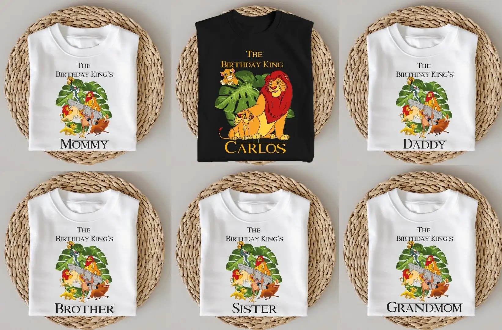 Disney Lion King Family Birthday Shirt
