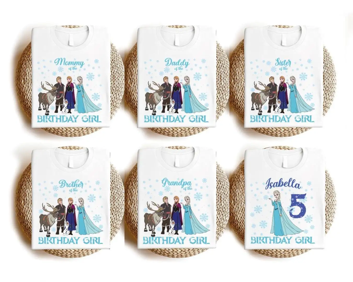 Disney Frozen Birthday Shirt for Girls