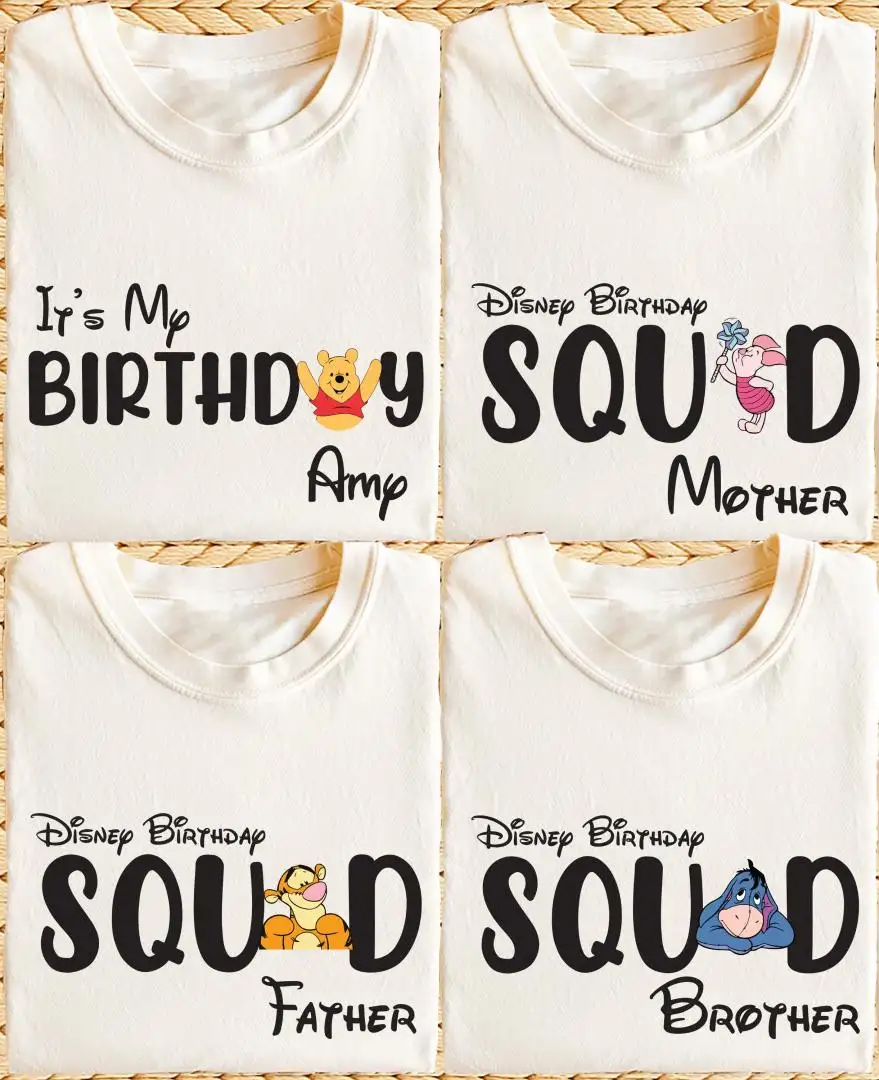 Disney Winnie the Pooh Birthday Shirt for Toddler Boys