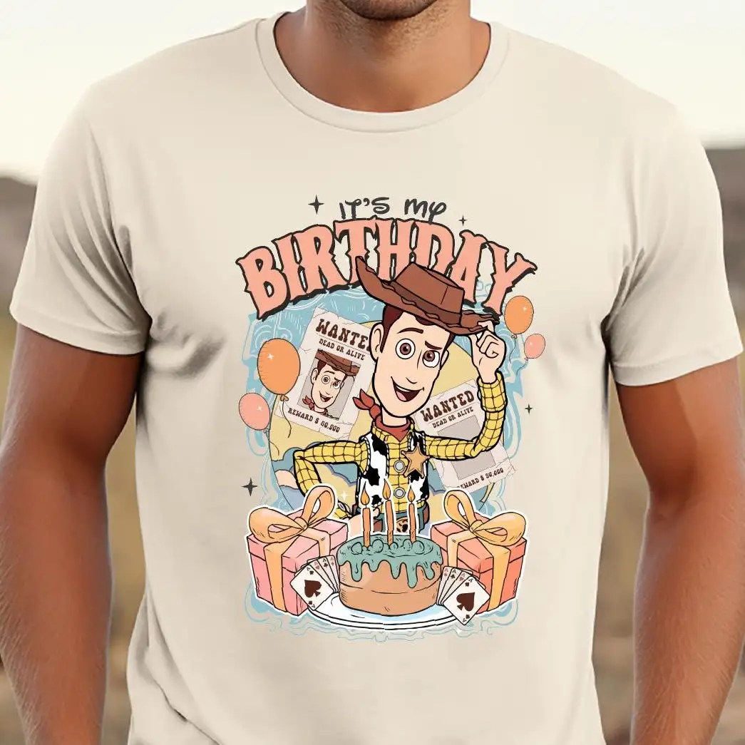 Toy Story Woody Birthday Shirt for Family Party