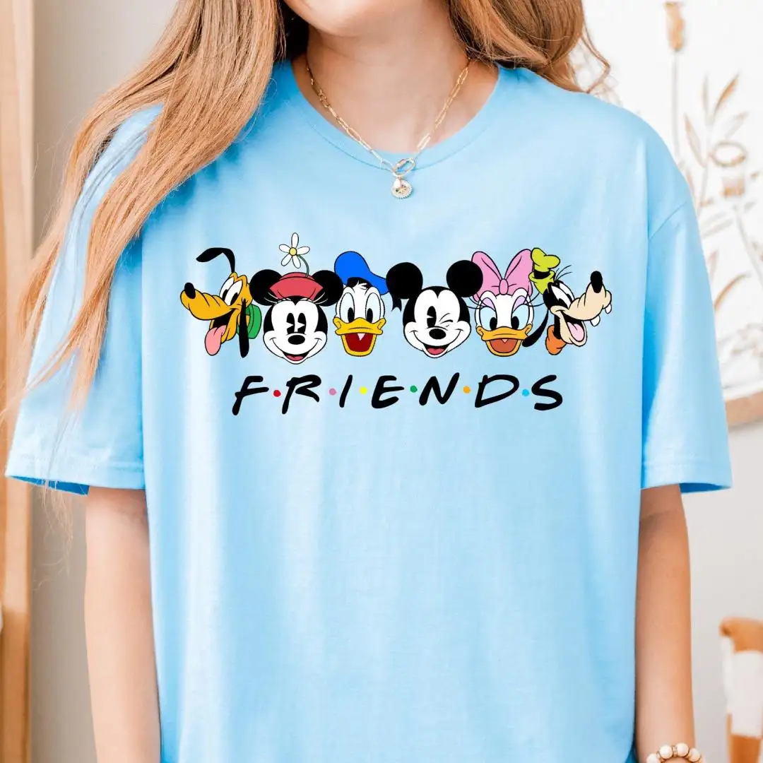 Disney Friends Vacation Shirt for Besties Birthday Trip