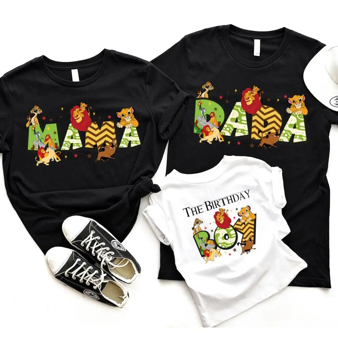 Disney Lion King Family Matching Shirt for Safari Birthday