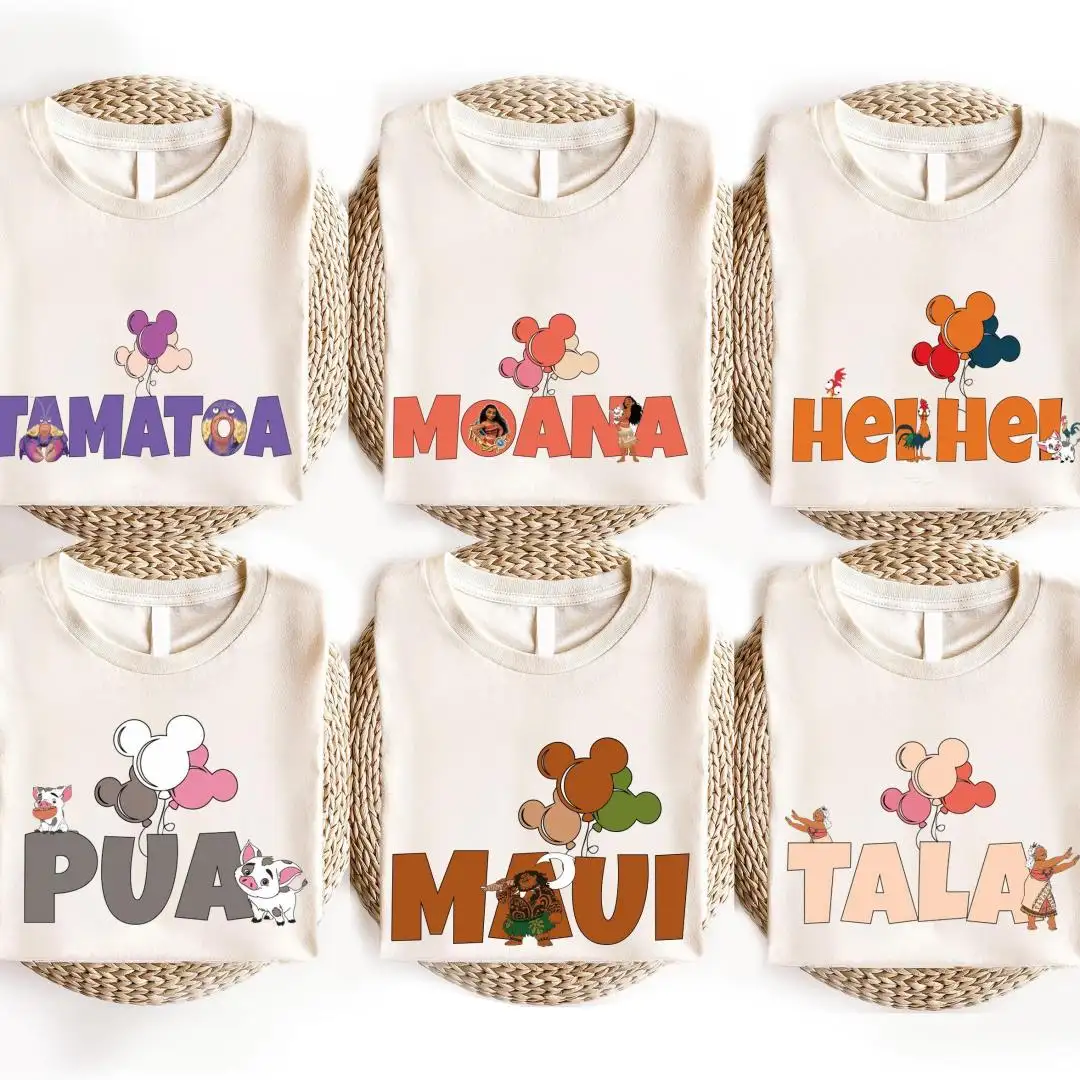 Moana Disney Family Matching Shirt