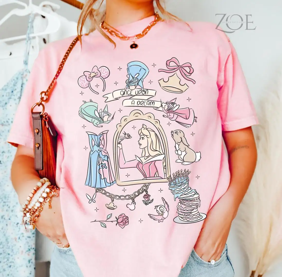 Disney Aurora Princess Shirt for Girls Trip