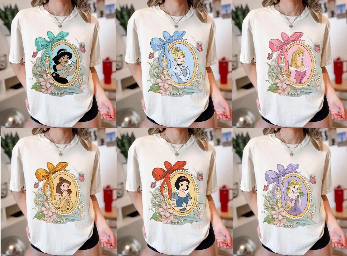 Vintage Disney Princess Shirt for Magical Castle Trips