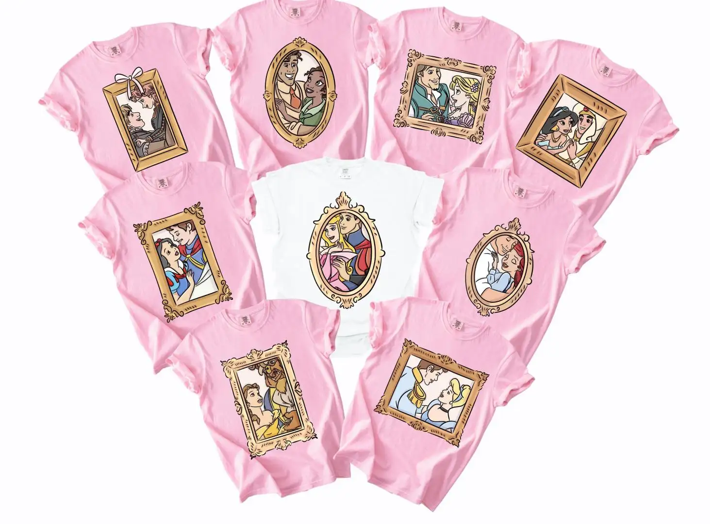 Disney Princess Valentines Day Shirt for Girls Trip