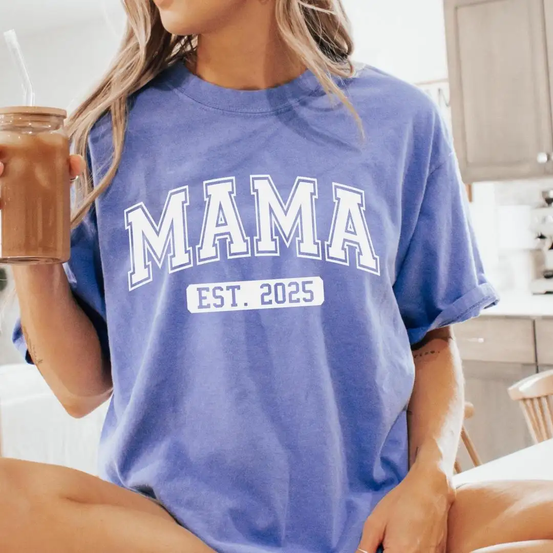 Comfort Colors Mama Shirt for Mother's Day Gift