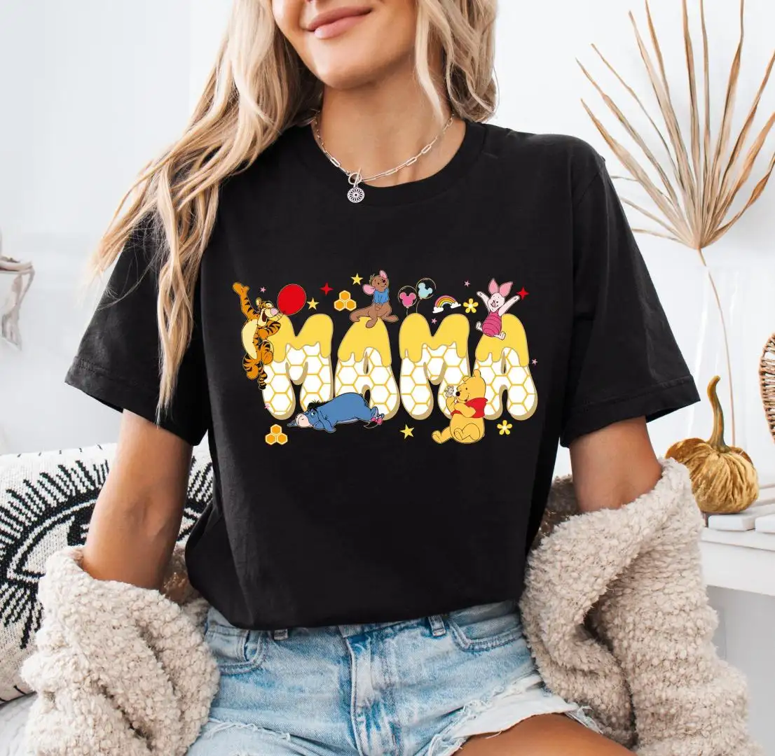 Disney Winnie The Pooh Mama Bear Shirt